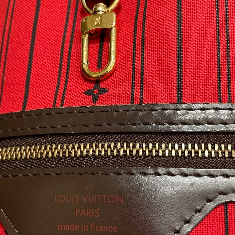 Louis Vuitton Neverfull GM Damier Ebene with receipt - Picture 6 of 16